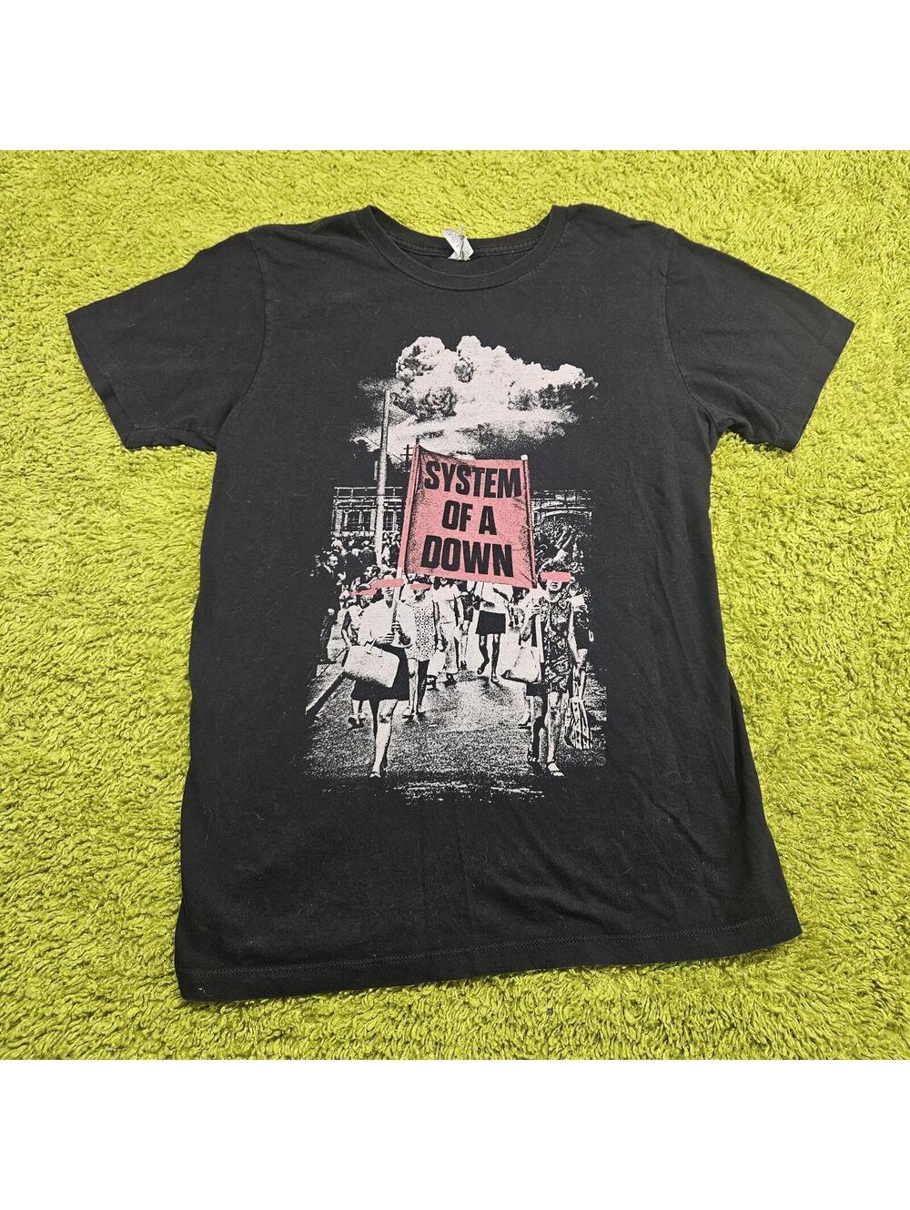 Vintage system of the down tee size medium